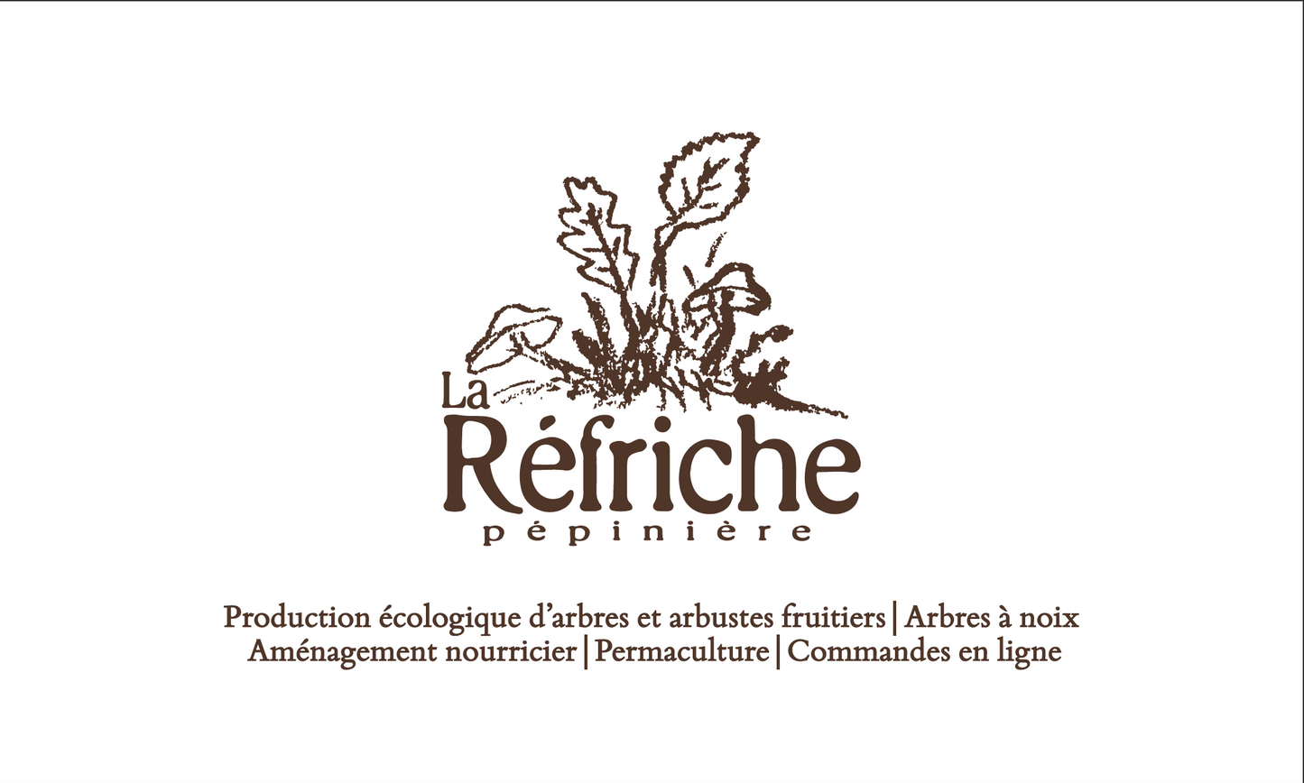 Carte cadeau de la Pépinière la Réfriche